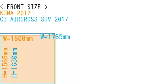 #KONA 2017- + C3 AIRCROSS SUV 2017-